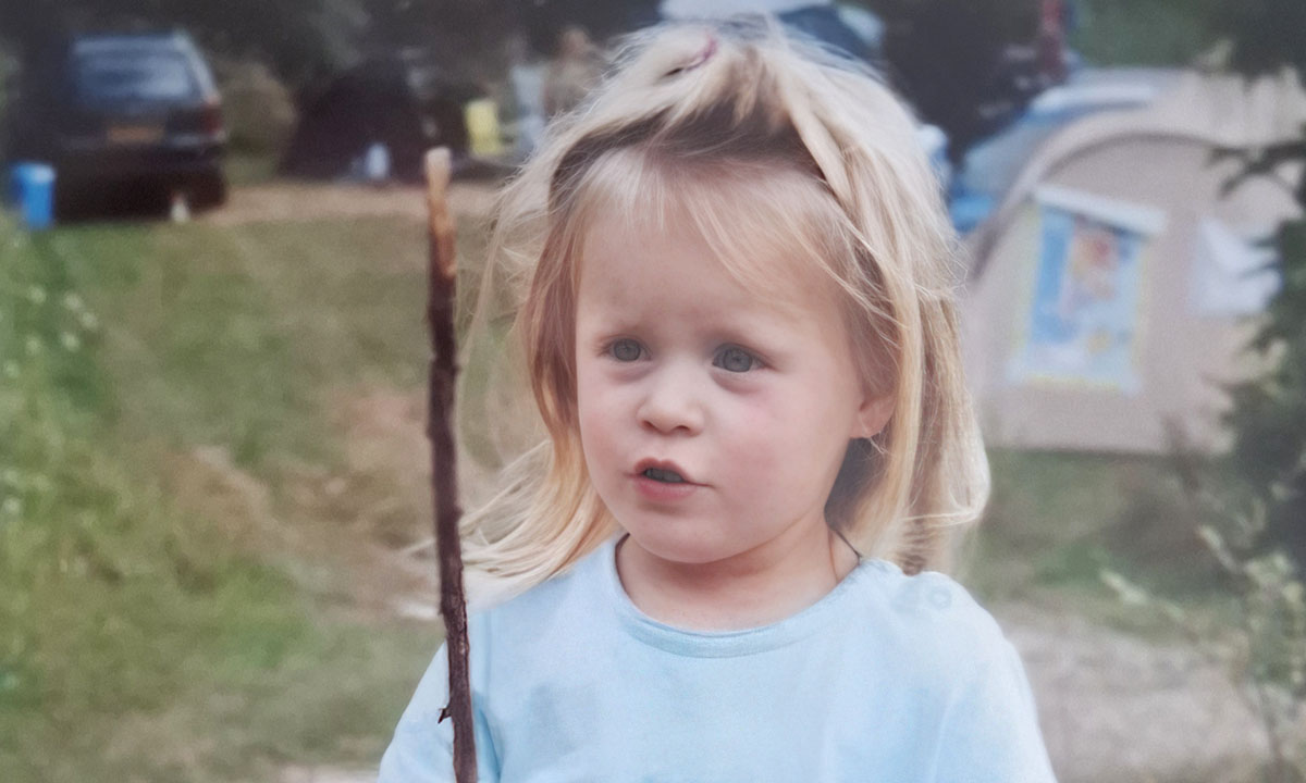 Na – voorbeeld achter True color glass