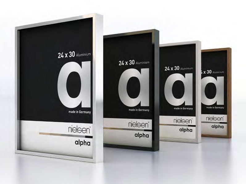 Nielsen Alpha wissellijsten in vier kleuren
